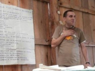Carlos Díaz, compañero en México