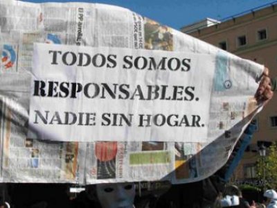 Todos somos responsables. Nadie sin hogar