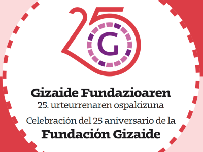 logo gizaide 25 aniversario
