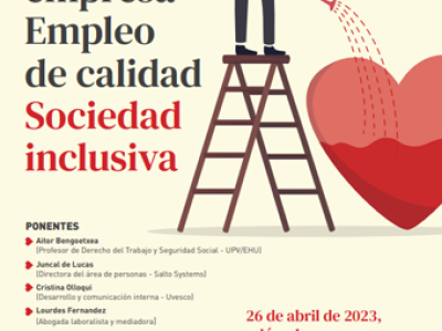 Buena empresa, Empleo de calidad, Sociedad inclusiva 