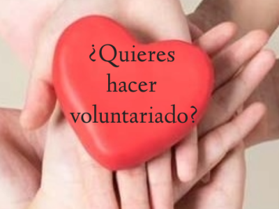 ¿Quieres hacer voluntariado?