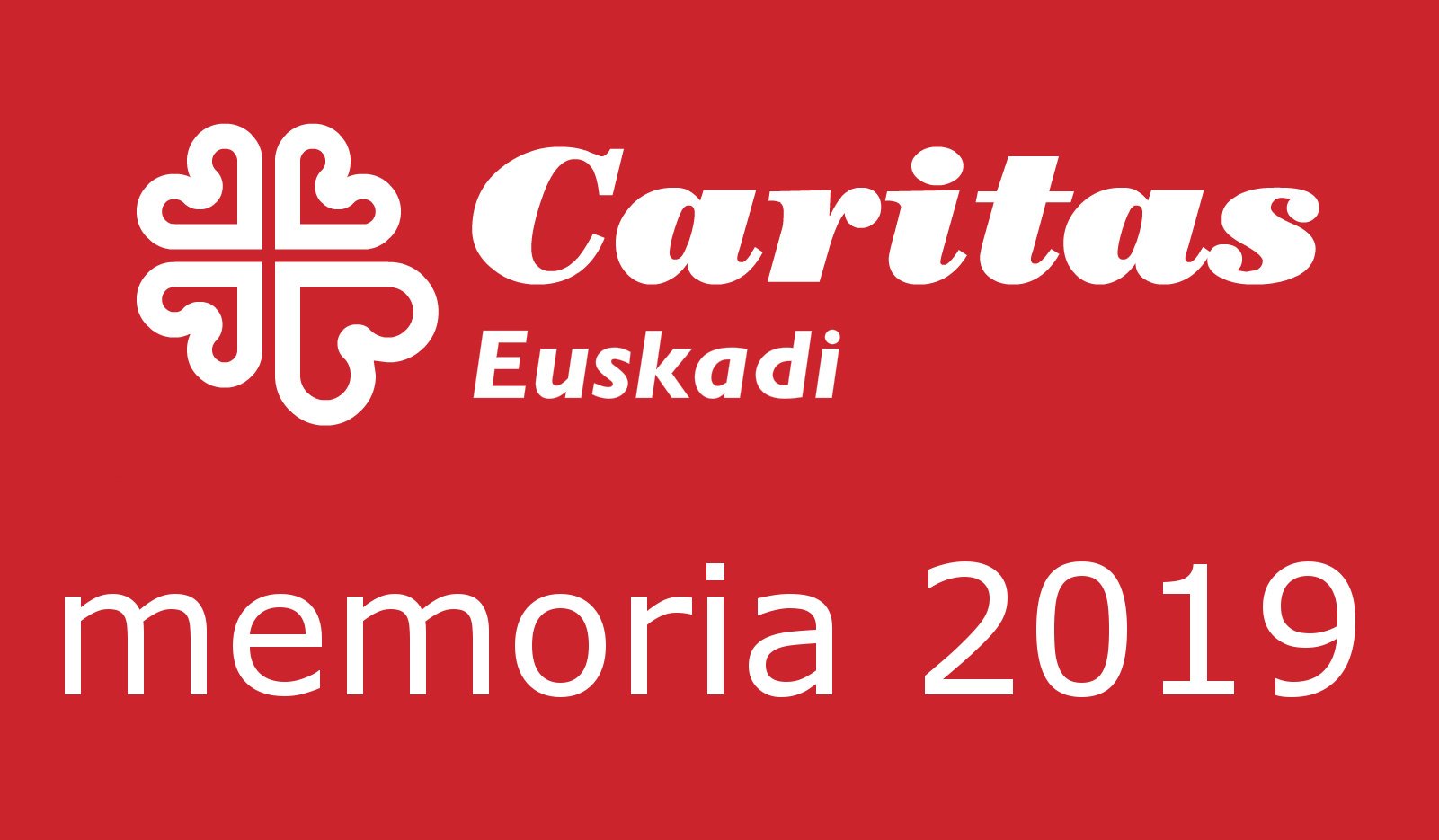 MEMORIA CARITAS EUSKADI 2019