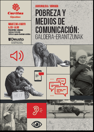 CARITAS GIPUZKOA. JORNADA POBREZA Y MEDIOS DE COMUNICACIÓN: GALDERA ERANTZUNAK
