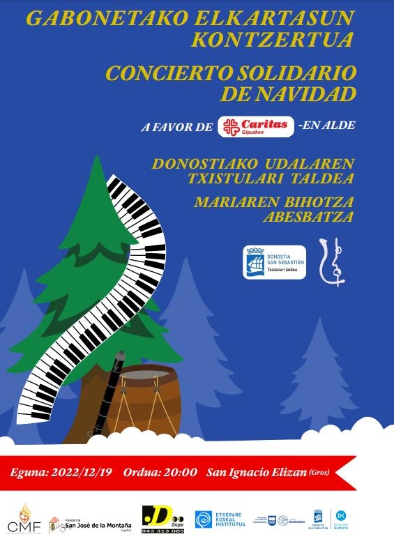 Cartel Concierto de Navidad