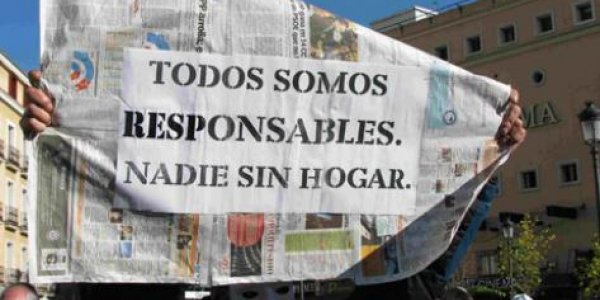 Todos somos responsables. Nadie sin hogar